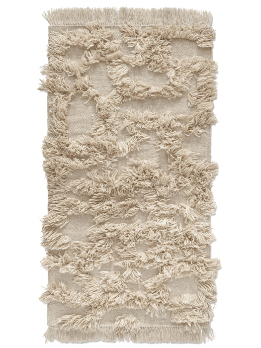 Tæppe Løber Rio 80x150cm - Beige - Nordic Unique