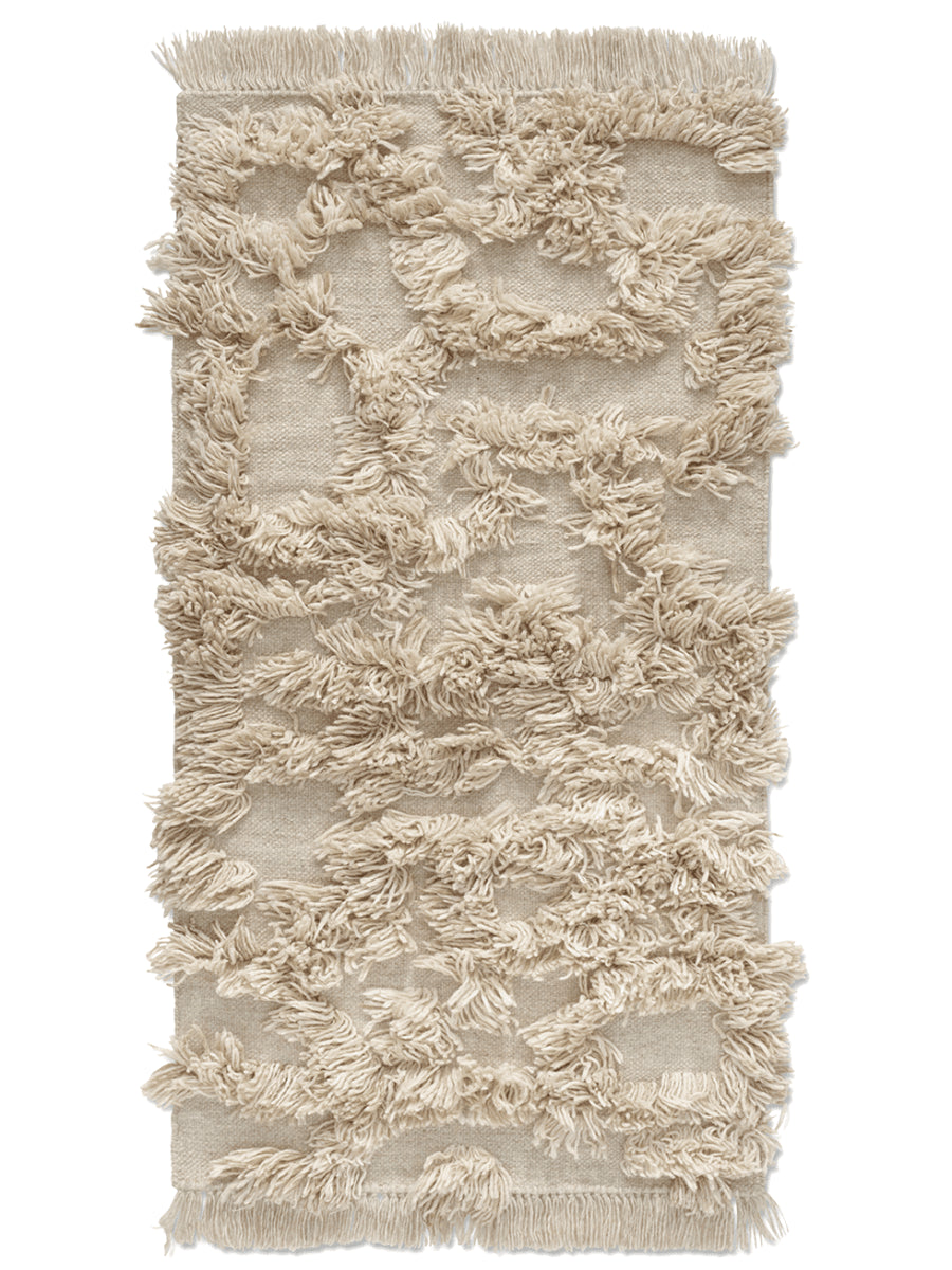 Tæppe Løber Rio 80x150cm - Beige - Nordic Unique