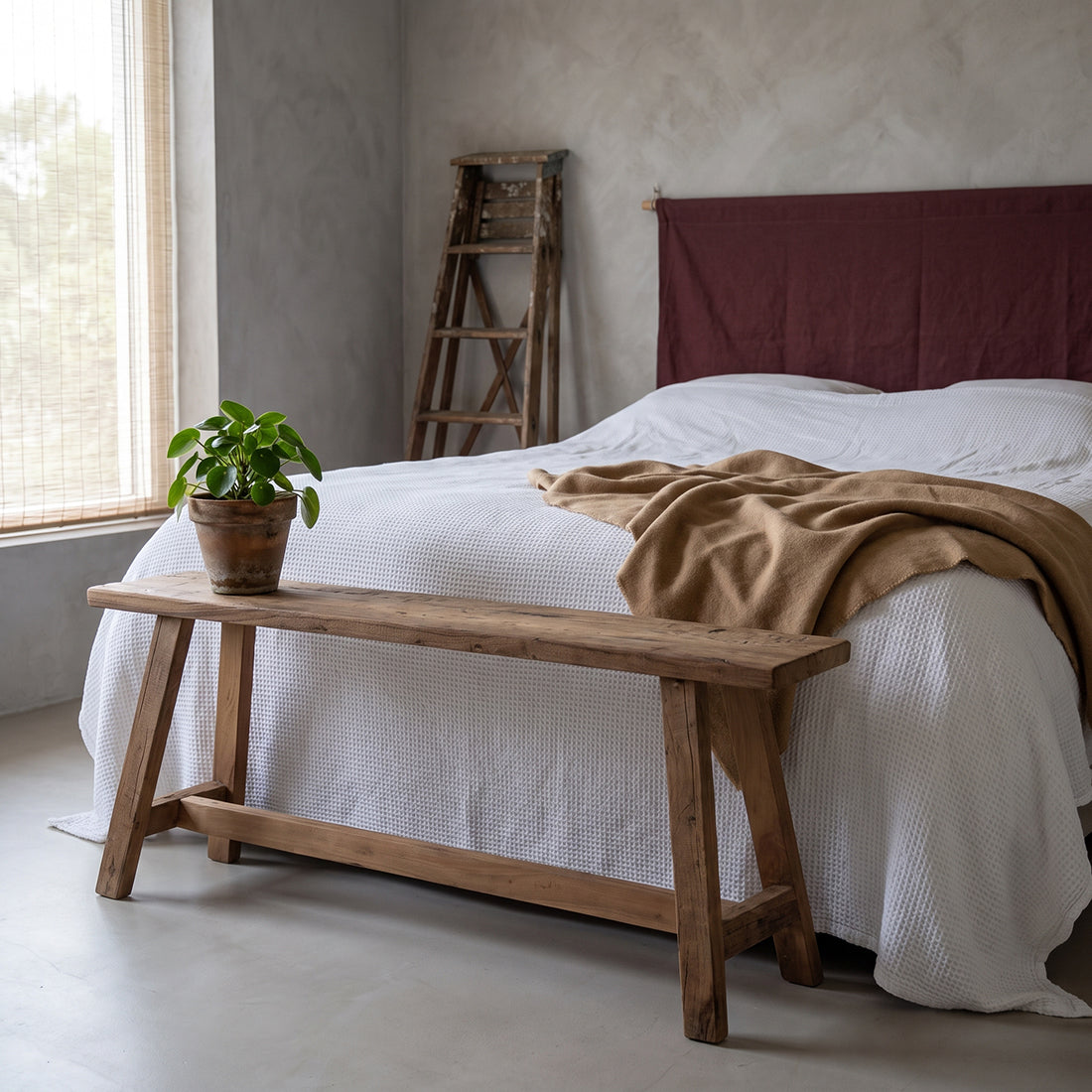 Farmwood træbænk 115 cm