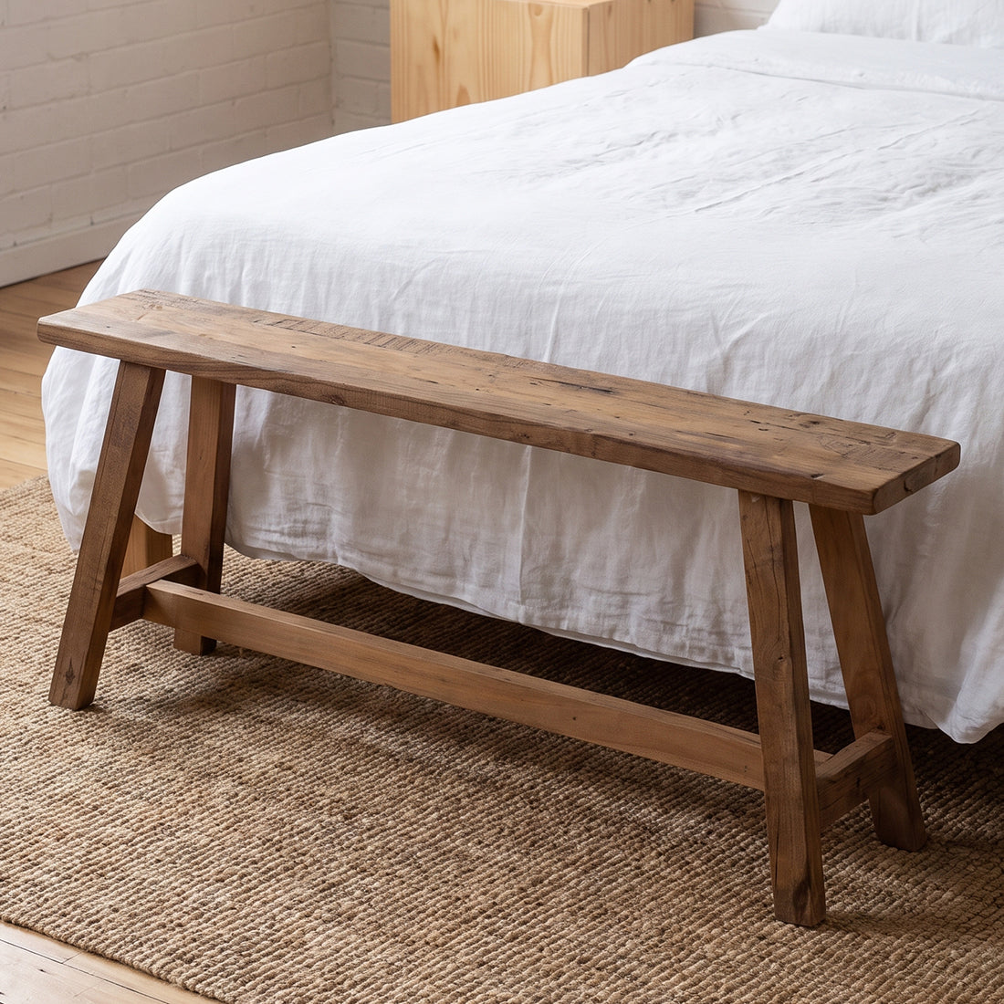 Farmwood træbænk 115 cm