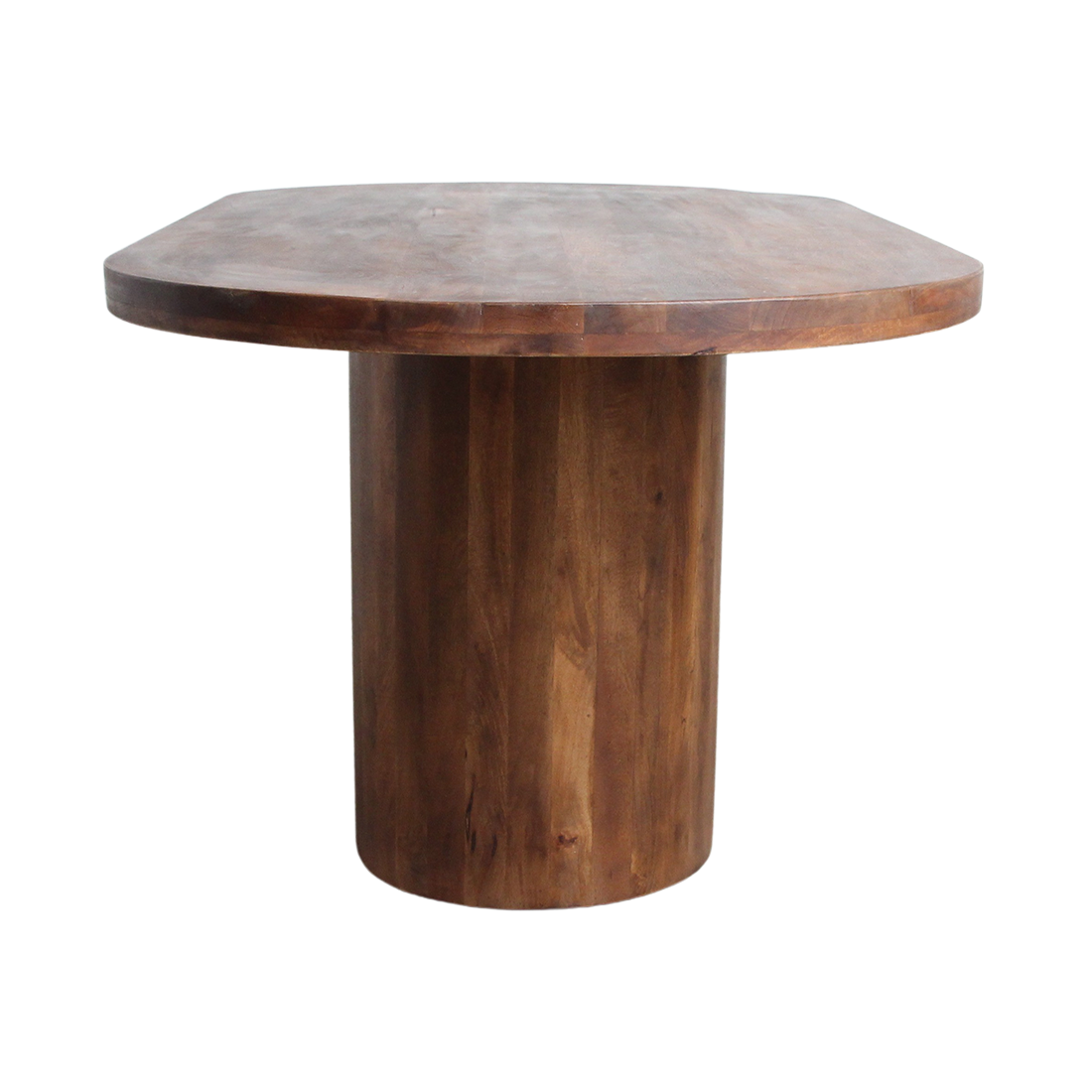 Bullnose oblong mangotræ spisebord oval - 180 cm