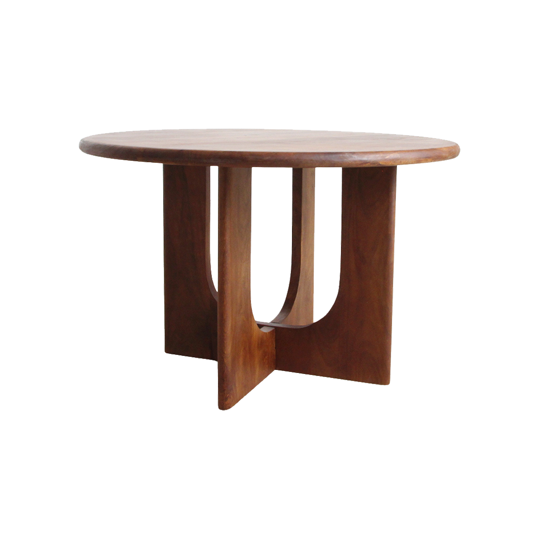 Bullnose Coliseo rundt spisebord i mangotræ - Ø 120 cm