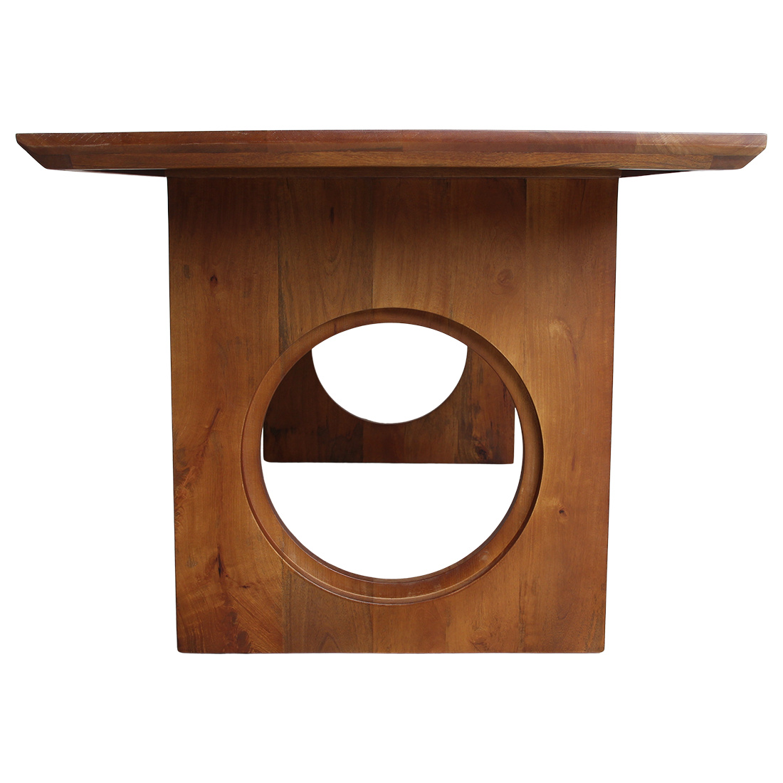 Bullnose-faset Loop mangotræ spisebord - 180 cm