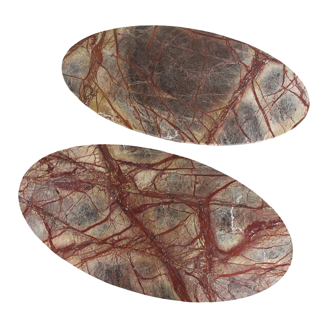 Sofabord i marmor Bizar - 120x60x38 cm