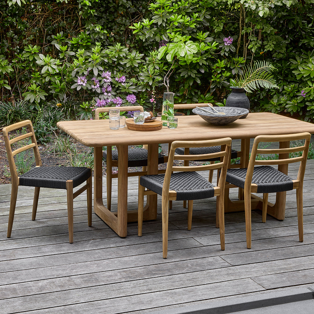 Primavera havebord i teak - 240 cm