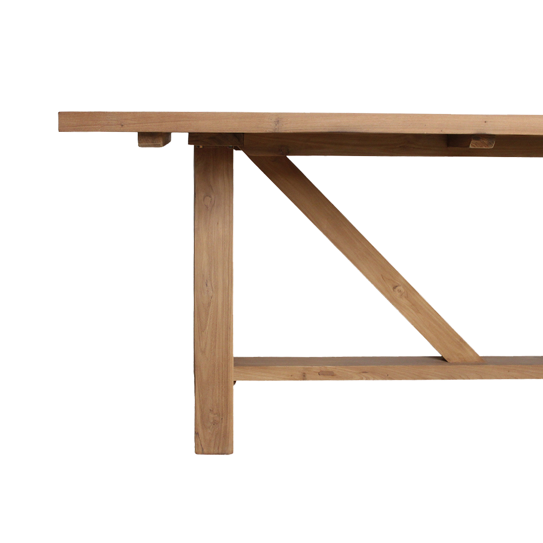 Soleado teaktræsbord til haven 240 cm