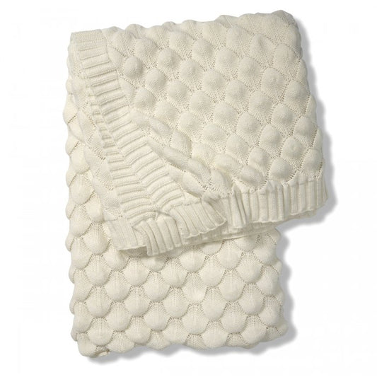 Tæppe Ædelsten - Hvid - Nordic Unique