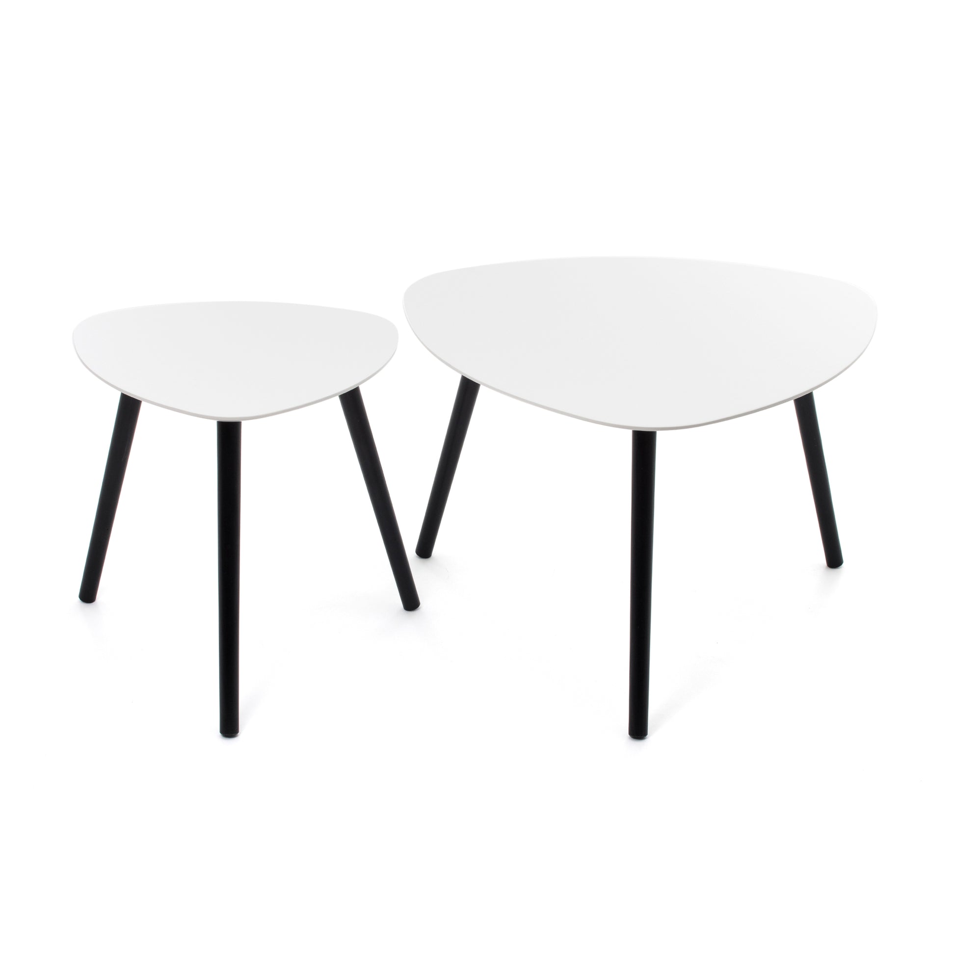 Bord-Sæt Courtney – Hvid - Nordic Unique