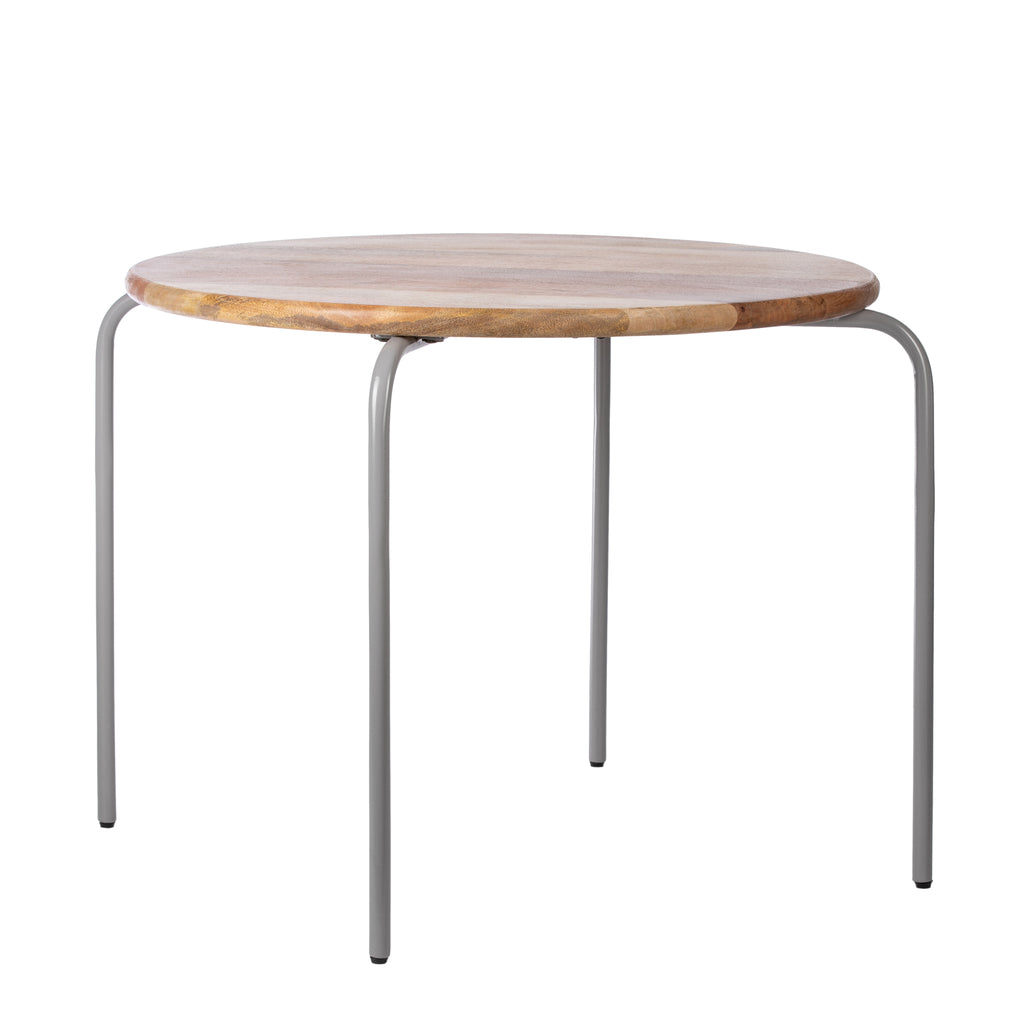 Cirkelbord grå Ø72