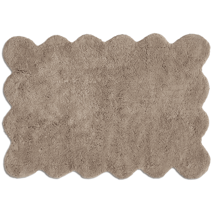 Badeværelse Måtte 60x90cm - Muslinge beige