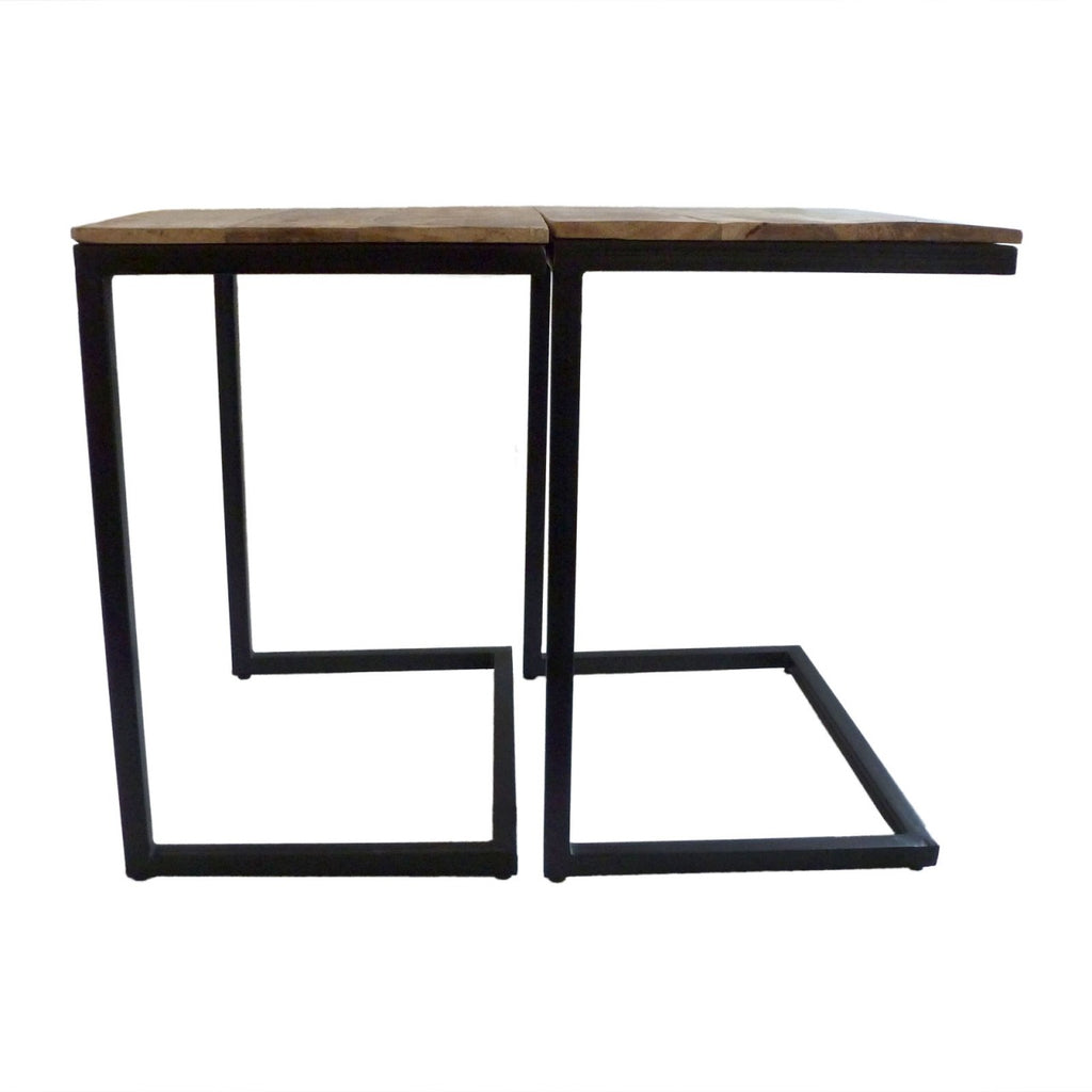 Computerbord/sofabord 40x32cm H51cm 2 stk.