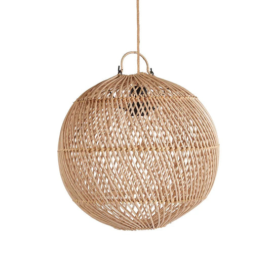 Boble Lampe Vedhæng - Naturlig - S