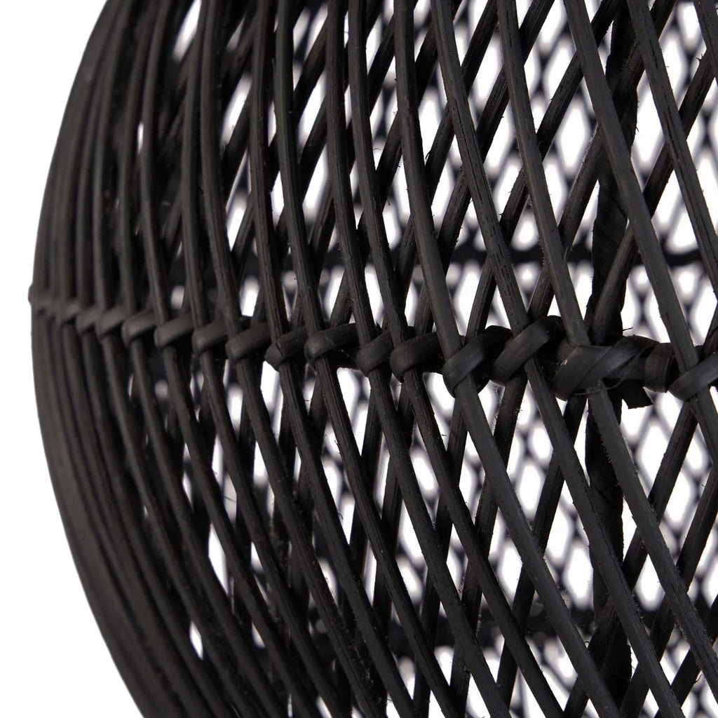 Boble Lampe Vedhæng - Sort - S