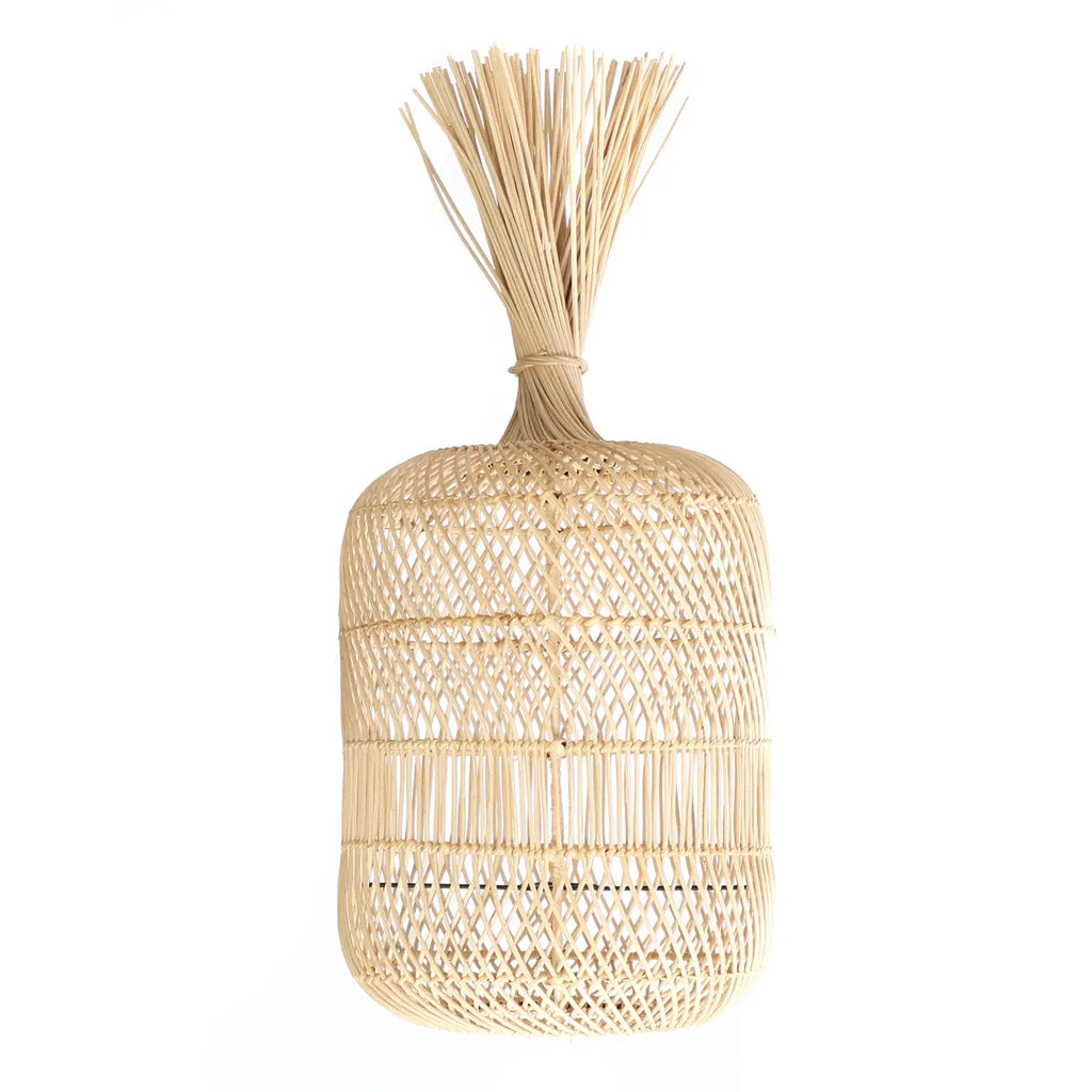 Dumpling Gulvlampe - Lampe Vedhæng - Naturlig - M