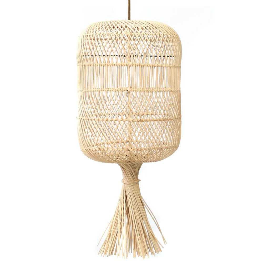 Dumpling Gulvlampe - Lampe Vedhæng - Naturlig - M