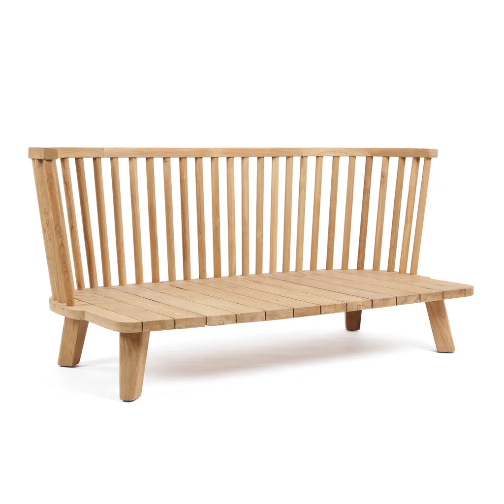 Malawi To-personers sofa - Naturlig beige