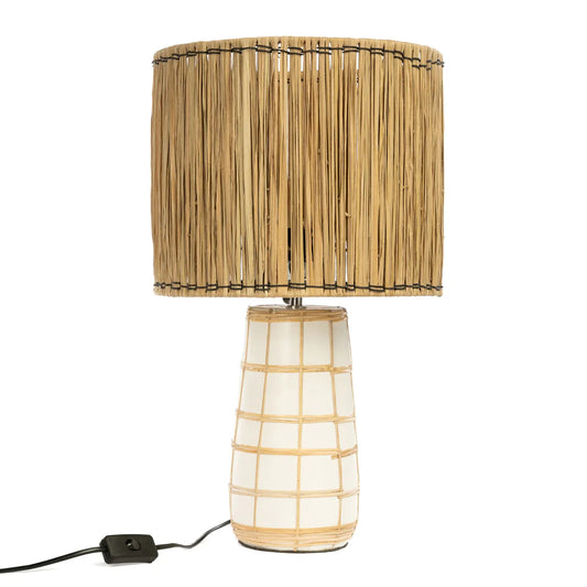 Molokai bordlampe - Hvid Natur