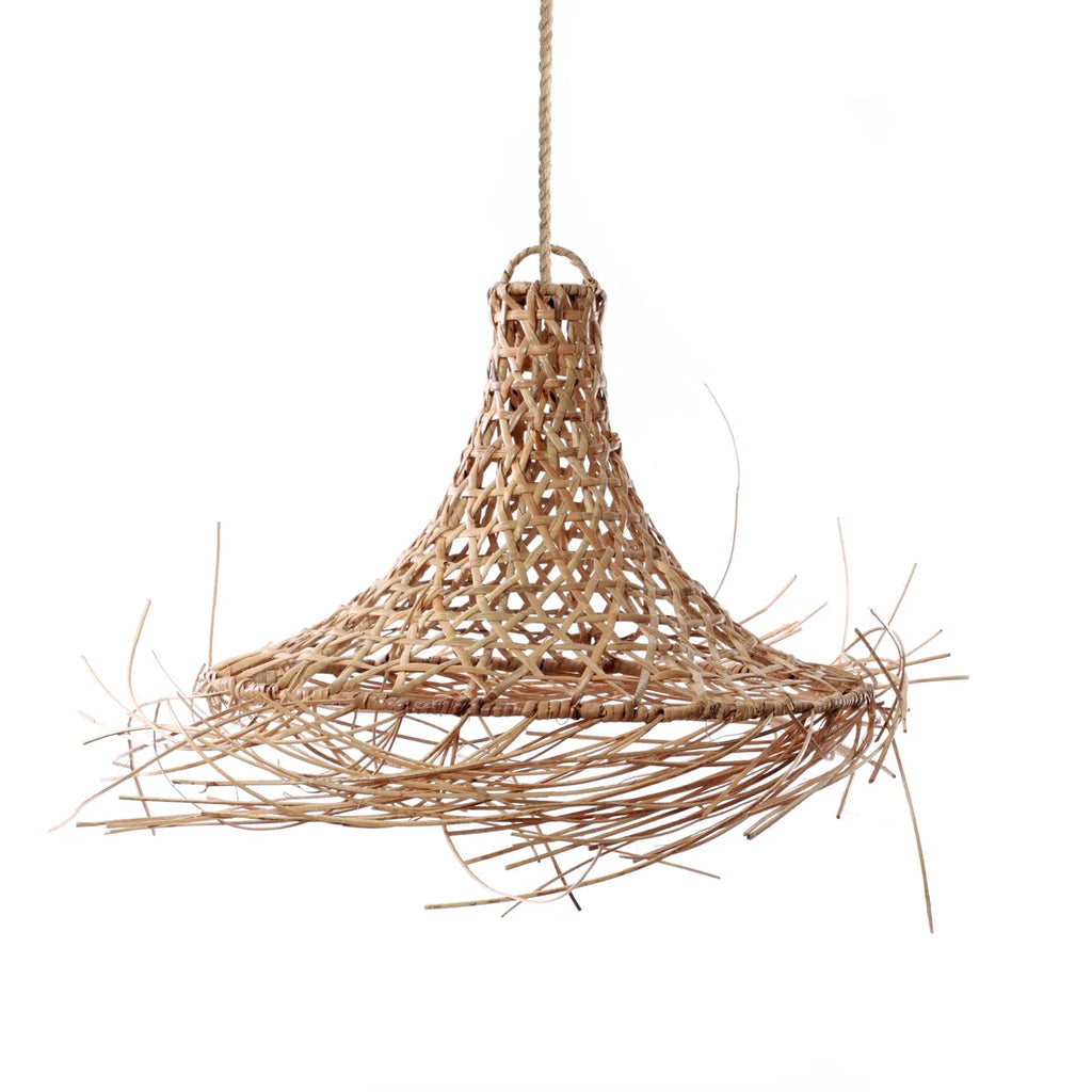 Mykonos Lampe Vedhæng - Naturlig - M