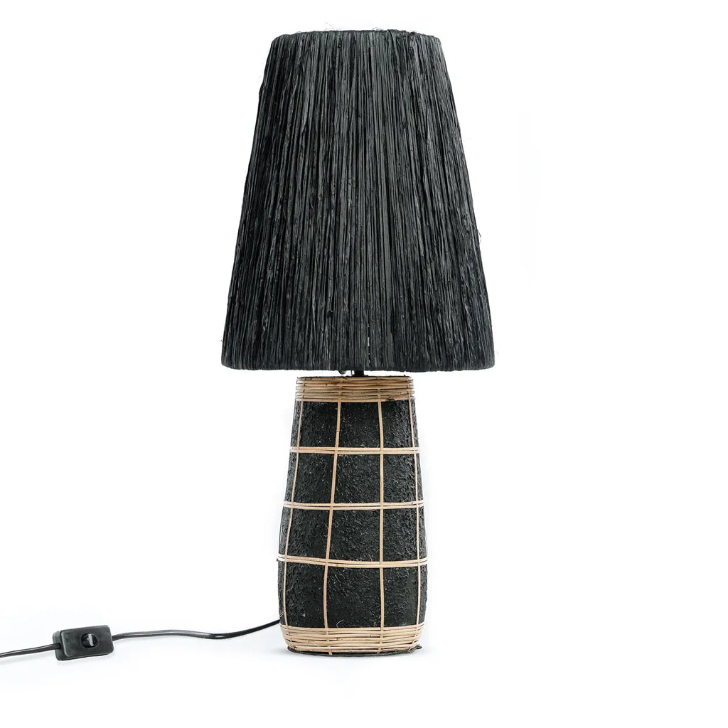 Naxos Bordlampe - Sort Natur
