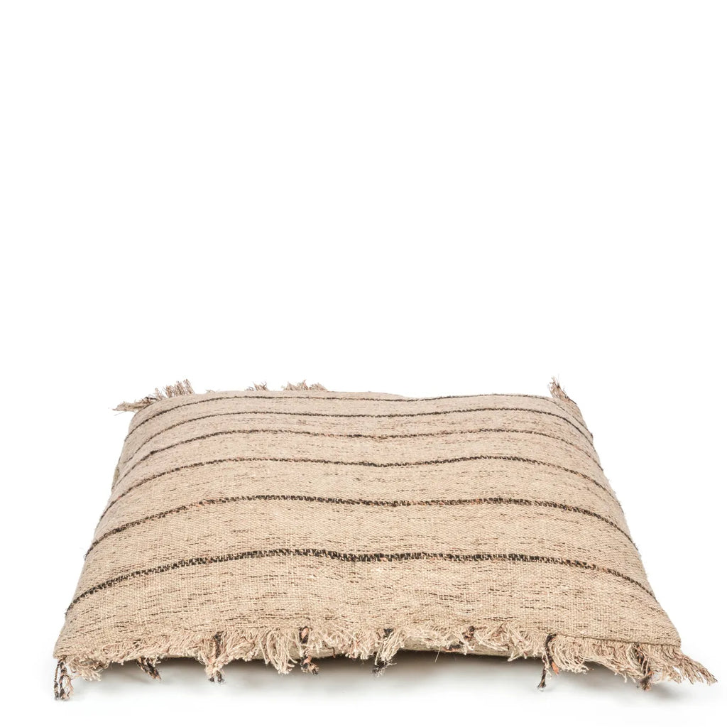 Oh My Gee Pudebetræk - Beige Sort - 60x60cm