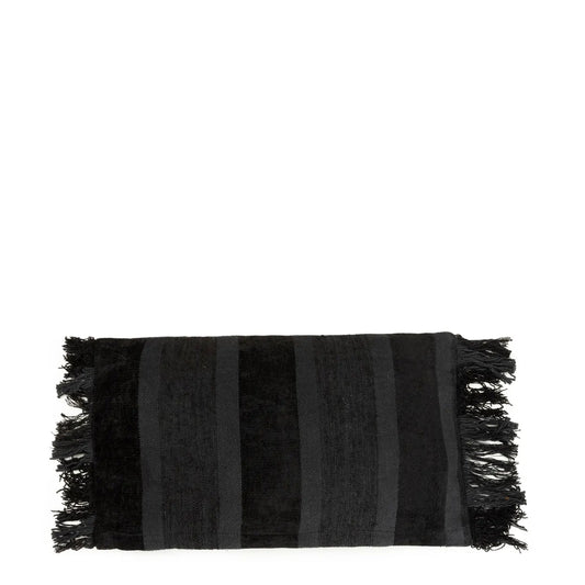 Oh My Gee Pudebetræk - Sort Fløjl - 30x50cm