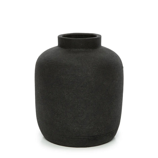 Prag Vase - Sort - L