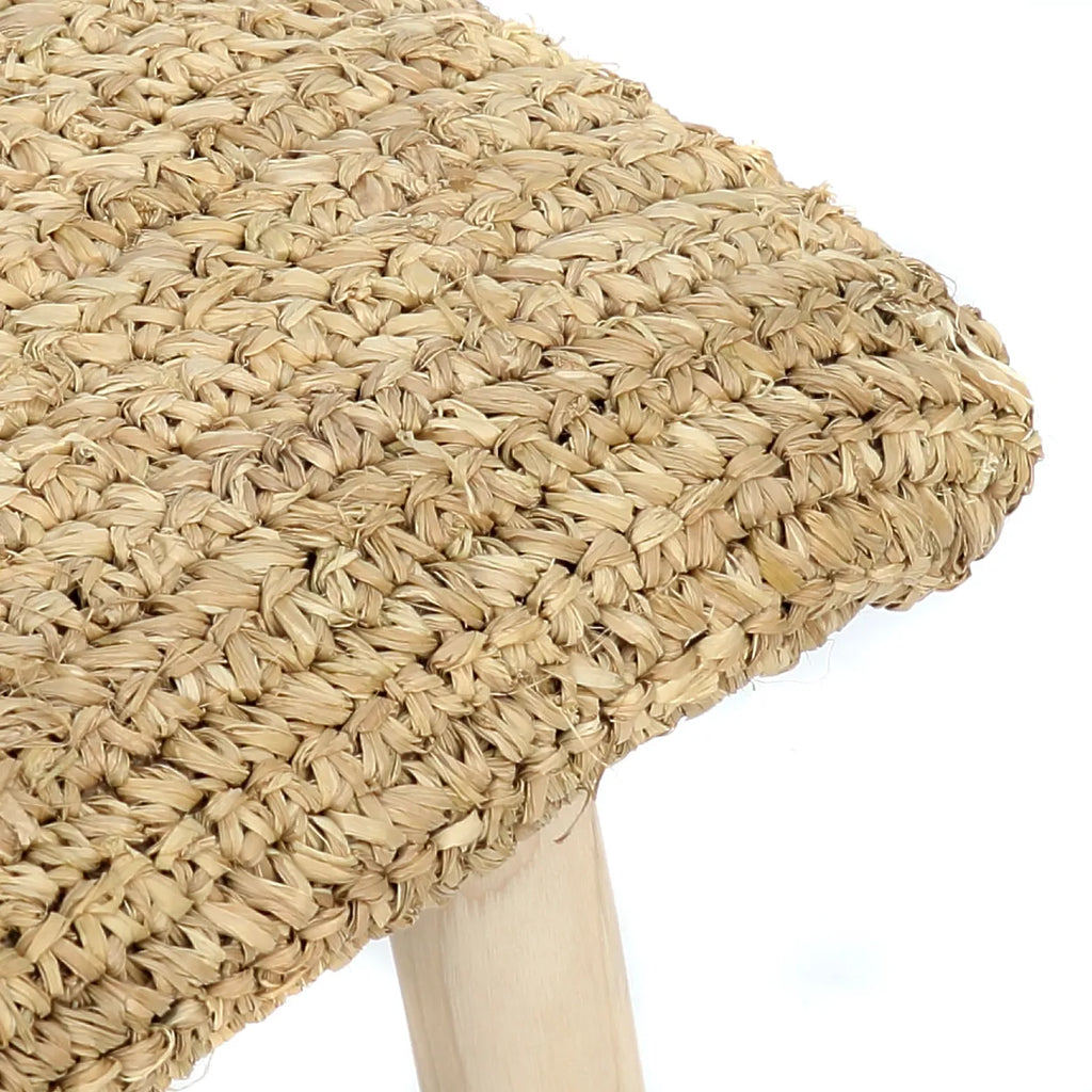 Raffia Bænken - Naturlig