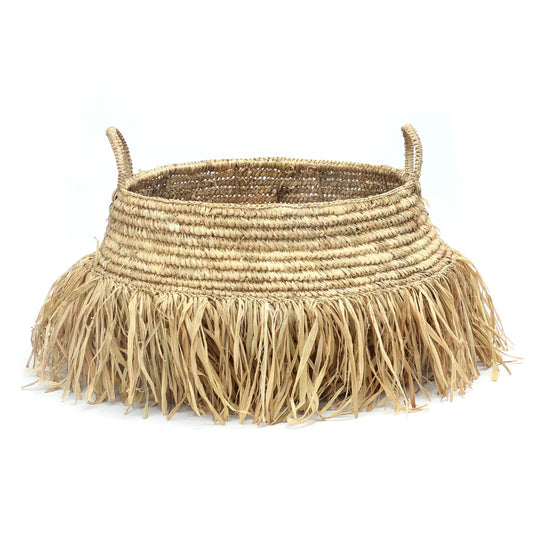 Raffia Deluxe Kurve - Naturlig - S