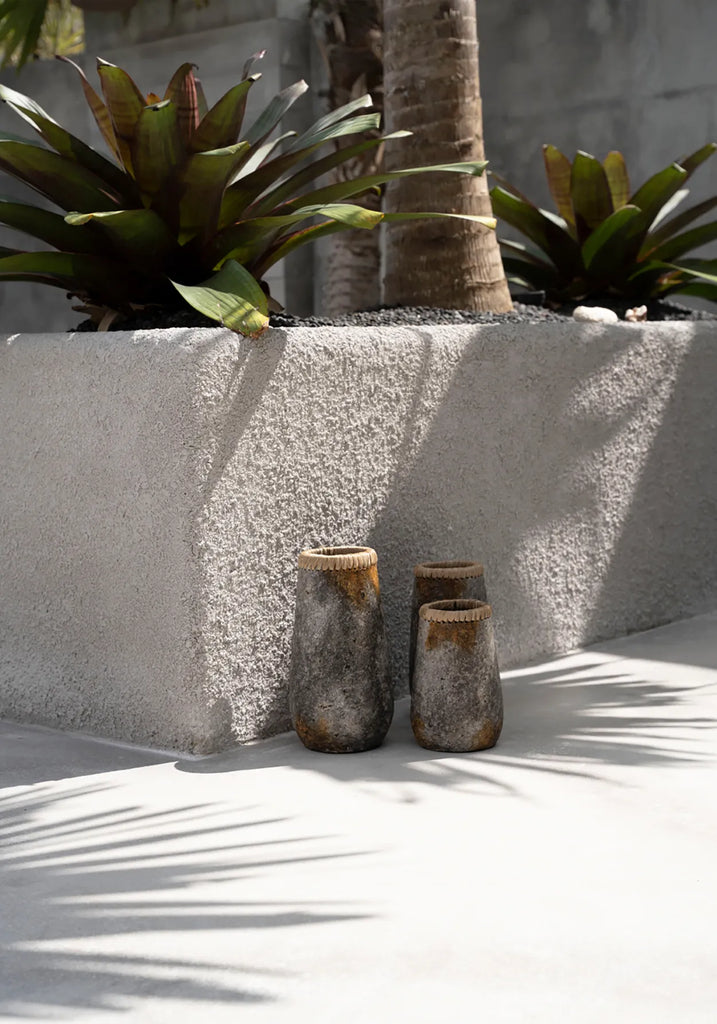 Paris Vase - Antik Grå - L