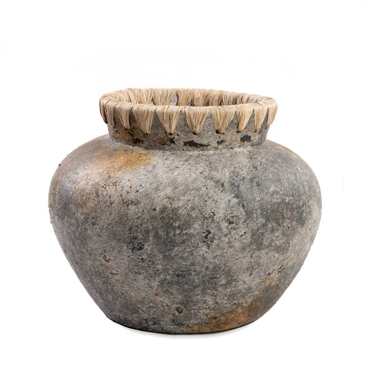 Madrid Vase - antikgrå - M