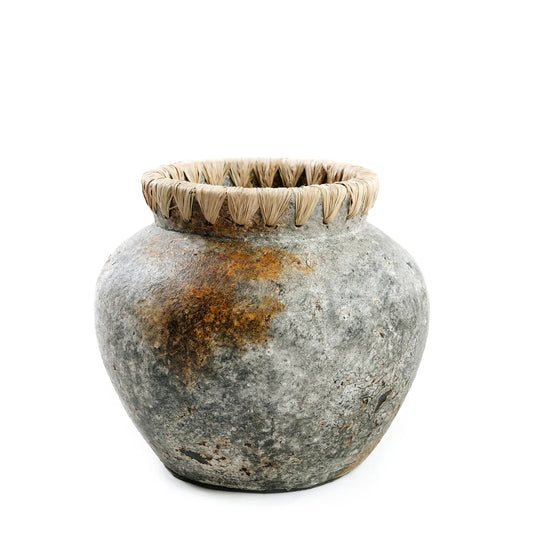 Madrid vase - antikgrå - S