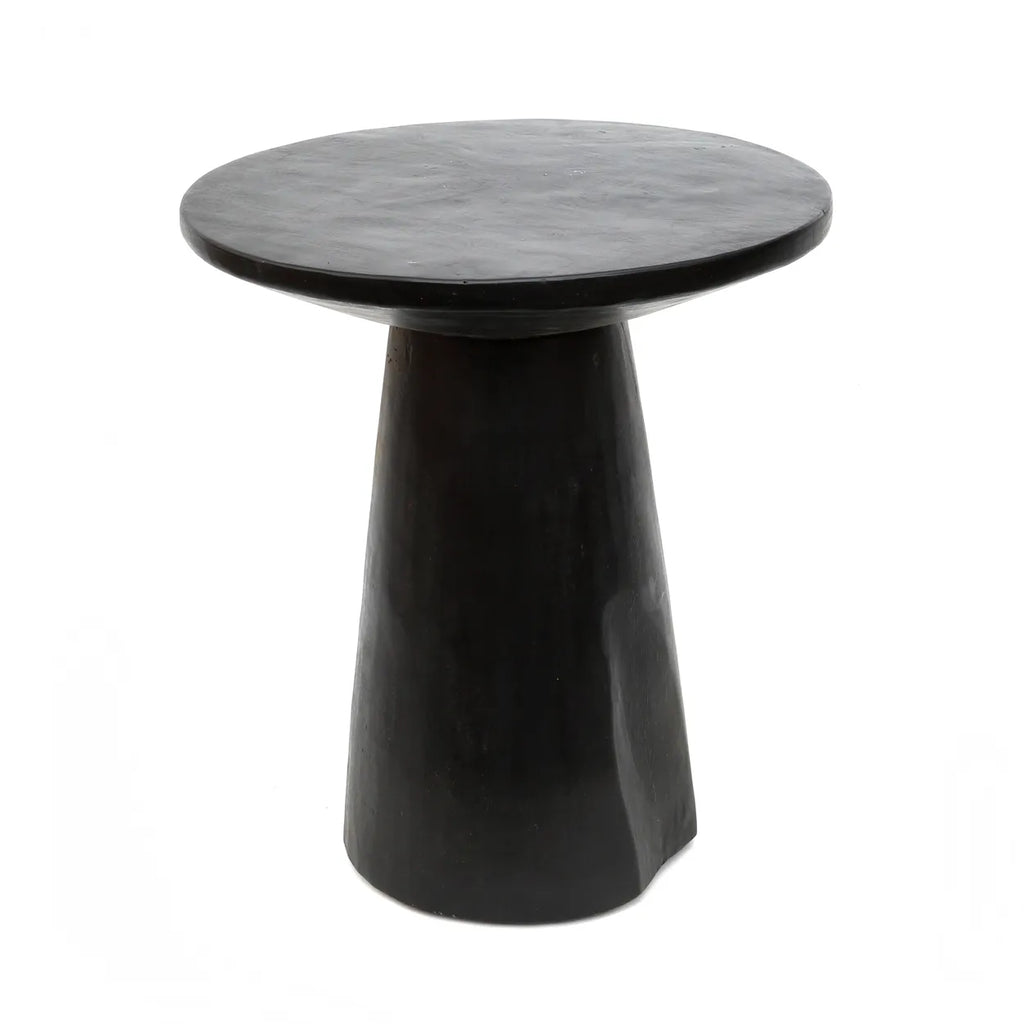 Timber Conic Sidebord - Sort - 50cm