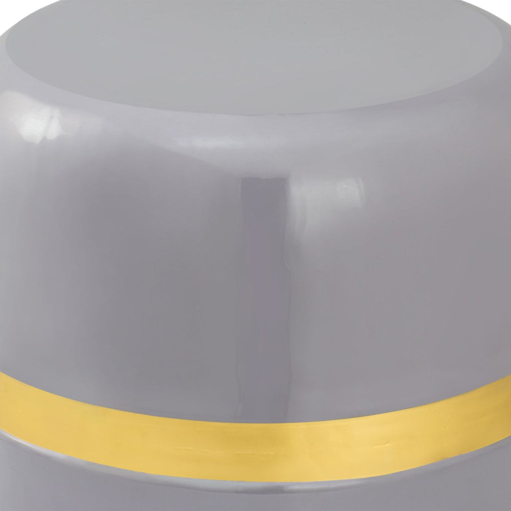 Dekorativt sidebord rundt ø 34 H 36 cm