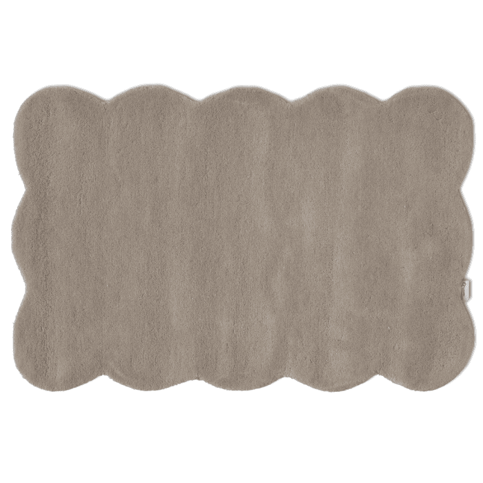 Dørmåtte Musling 60x90cm - Sølv