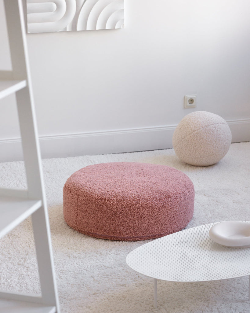 Guava Pink Ottoman Skammel