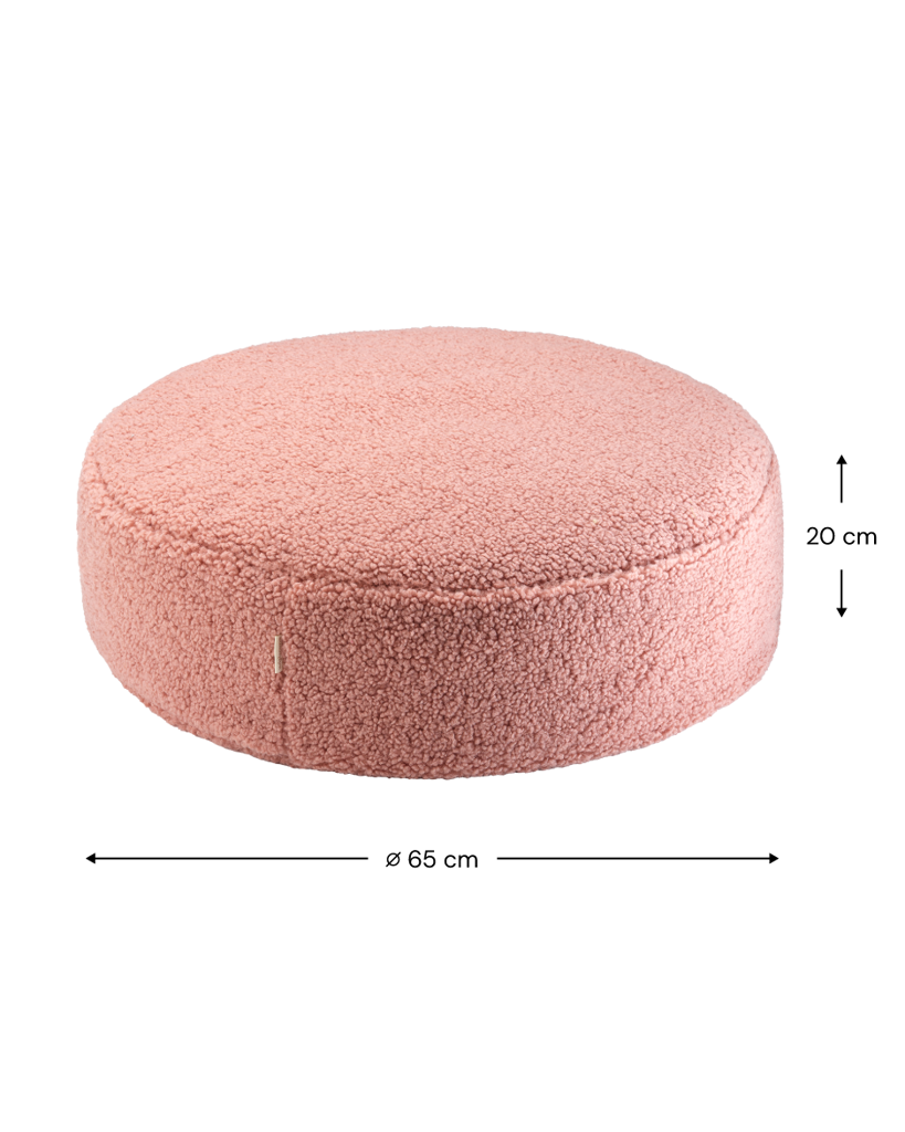 Guava Pink Ottoman Skammel