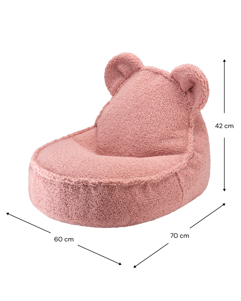 Guava Pink Bjørn Sækkesstol