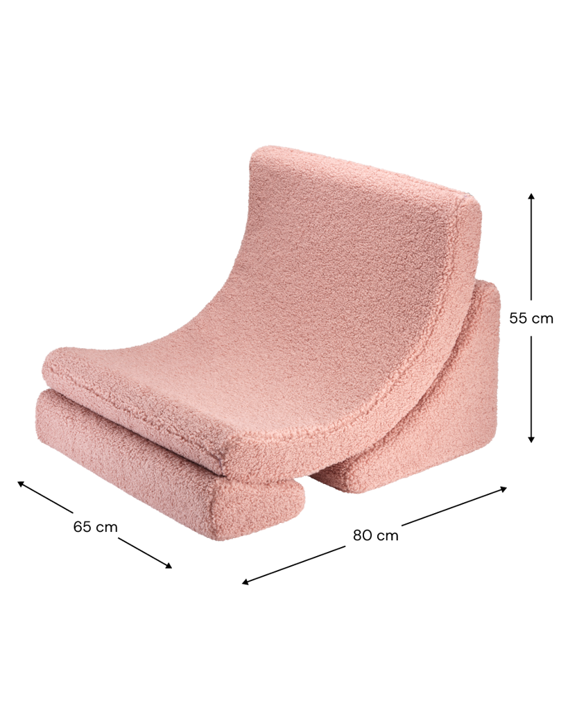 Guava Pink Månestol