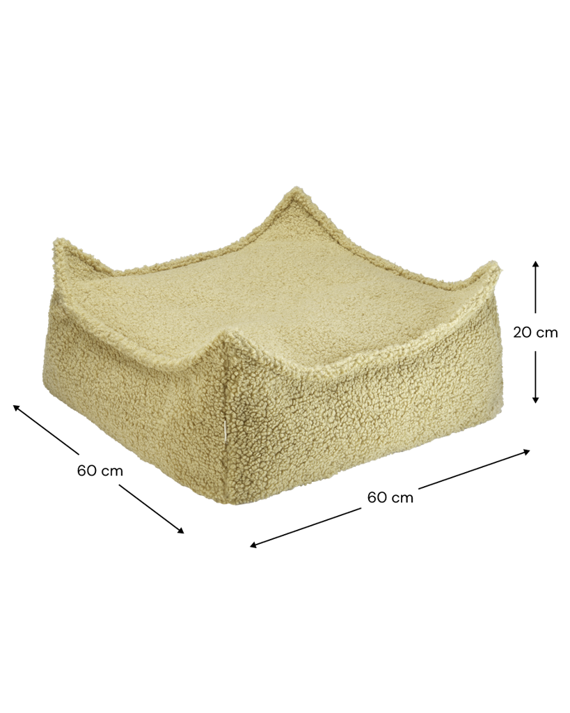 Matcha Firkantet Ottoman Skammel