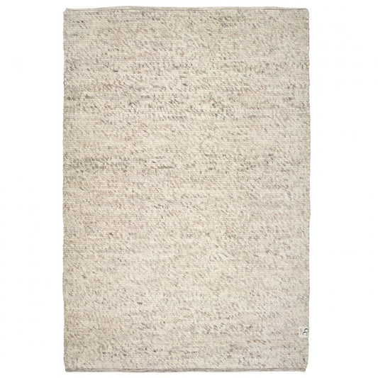 Merino Tæppe 170x230cm - Naturlig Beige
