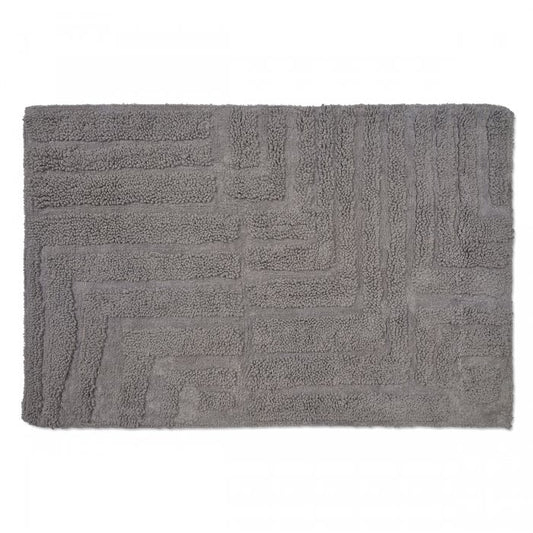 Badeværelse Måtte 60x90cm - Titaniumfelt