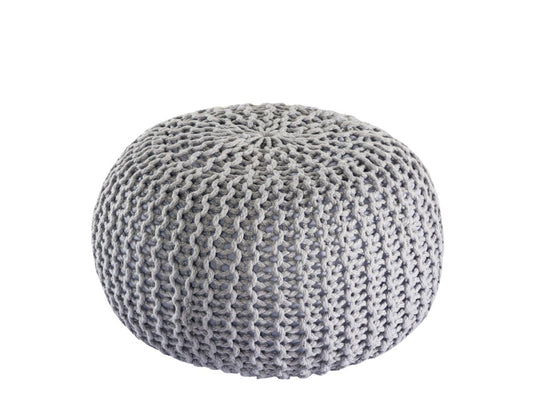 Puf/strikpuf premium Ø45cm 100% vandtæt grå
