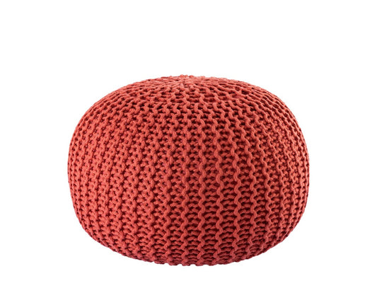 Puf/strikpuf premium Ø45cm 100% vandtæt orange