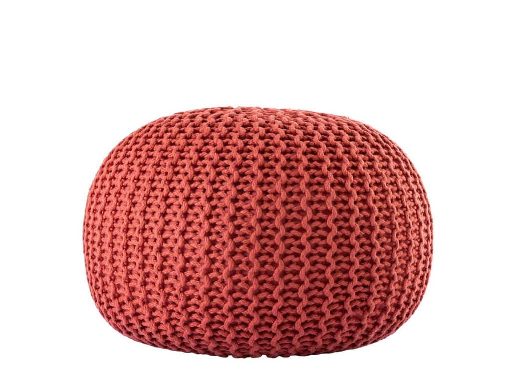 Puf/strikpuf premium Ø45cm 100% vandtæt orange
