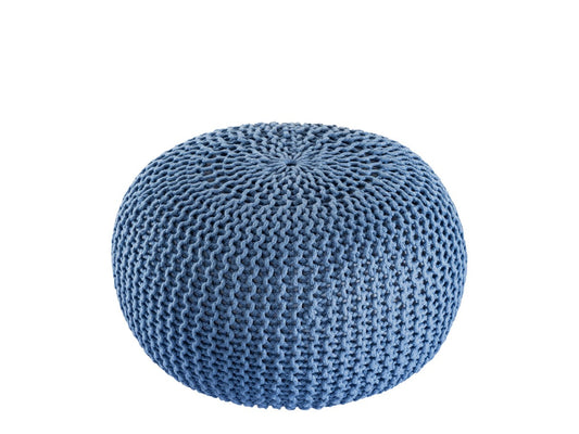Puf/strikpuf premium Ø45cm 100% vandtæt blå