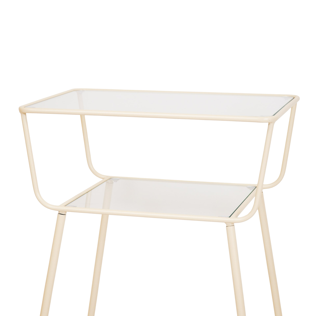 Sidebord / Natbord - Sand - 50x35x60cm